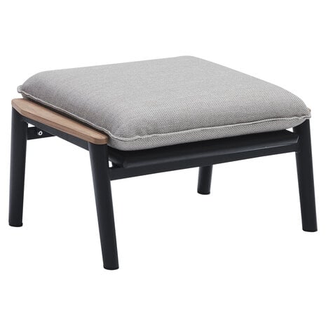 AVH-Collectie Alzano voetenbank zand rope aluminium antraciet AVH-Collectie Alzano voetenbank zand rope aluminium antraciet