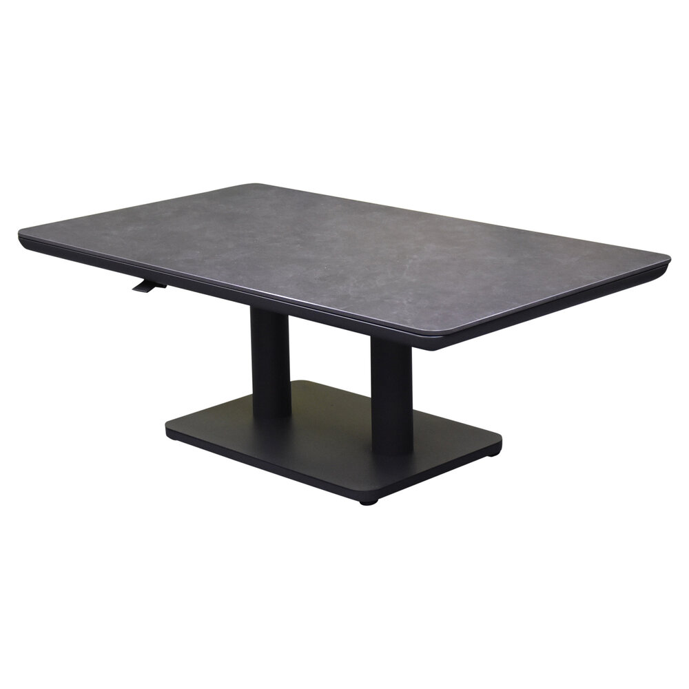 AVH-Collectie Alzano stoel bank loungeset 5 delig verstelbaar zand rope aluminium antraciet AVH-Collectie Alzano stoel bank loungeset 5 delig verstelbaar zand rope aluminium antraciet