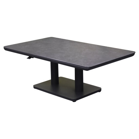 AVH-Collectie Alzano stoel bank loungeset 5 delig verstelbaar zand rope aluminium antraciet AVH-Collectie Alzano stoel bank loungeset 5 delig verstelbaar zand rope aluminium antraciet