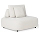 SUNS Blocchi single seater wit grijs boucle SUNS