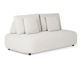 SUNS Blocchi 2-zitsbank wit grijs boucle SUNS