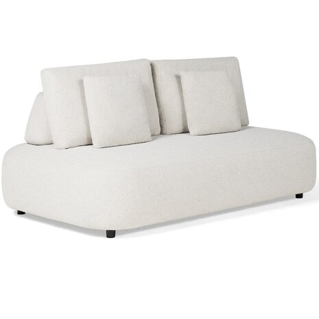 SUNS Blocchi 2-zitsbank wit grijs boucle SUNS