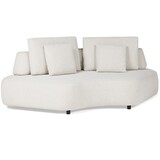 SUNS Blocchi big corner wit grijs boucle SUNS SUNS Blocchi big corner wit grijs boucle SUNS