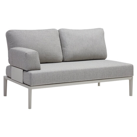 AVH-Collectie Hong Kong hoek loungeset 3 delig aluminium latte zand AVH-Collectie Hong Kong hoek loungeset 3 delig aluminium latte zand