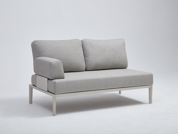 AVH-Collectie Hong Kong hoek loungeset 3 delig aluminium latte zand AVH-Collectie Hong Kong hoek loungeset 3 delig aluminium latte zand