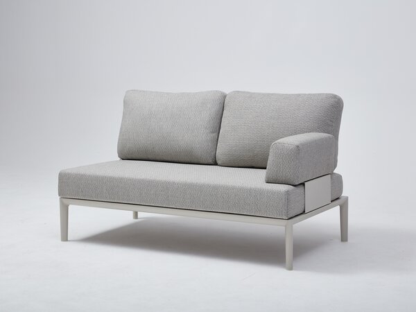 AVH-Collectie Hong Kong hoek loungeset 3 delig aluminium latte zand AVH-Collectie Hong Kong hoek loungeset 3 delig aluminium latte zand