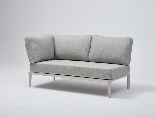 AVH-Collectie Hong Kong hoek loungeset 3 delig aluminium latte zand AVH-Collectie Hong Kong hoek loungeset 3 delig aluminium latte zand