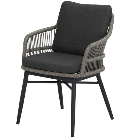 AVH-Collectie Catania Pasadena dining tuinset 140xH75 cm rond 6 delig AVH-Collectie Catania Pasadena dining tuinset 140xH75 cm rond 6 delig