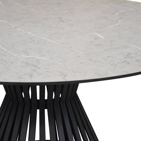 AVH-Collectie Catania Pasadena dining tuinset 140xH75 cm rond 6 delig AVH-Collectie Catania Pasadena dining tuinset 140xH75 cm rond 6 delig