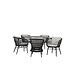 AVH-Collectie Arezzo dining tuinstoel antraciet rope AVH-Collectie Arezzo dining tuinstoel antraciet rope