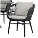 AVH-Collectie Arezzo dining tuinstoel antraciet rope AVH-Collectie Arezzo dining tuinstoel antraciet rope