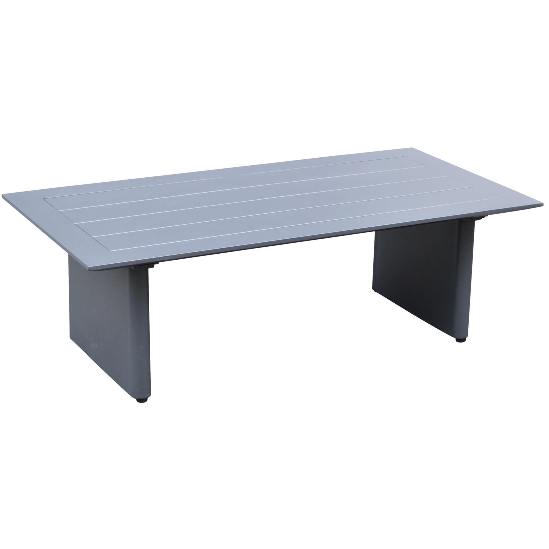 AVH-Collectie Avellino lounge tuintafel 120x61xH40 cm aluminium antraciet
