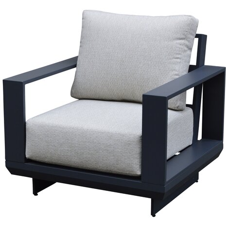 AVH-Collectie Avellino hoek loungeset 6 delig antraciet aluminium soft grey AVH-Collectie Avellino hoek loungeset 6 delig antraciet aluminium soft grey