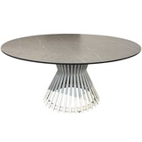 AVH-Collectie Pasadena dining tuintafel 140xH75 cm keramisch latte zand AVH-Collectie Pasadena dining tuintafel 140xH75 cm keramisch latte zand