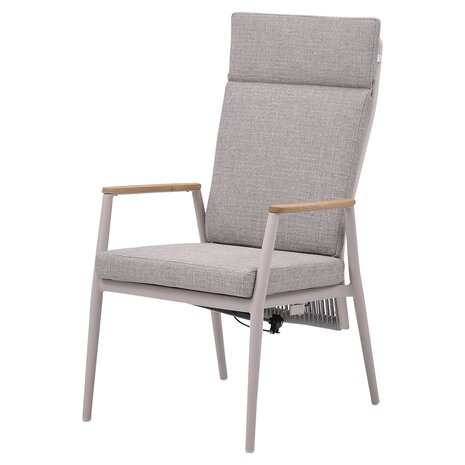 AVH-Collectie Rosetta dining tuinstoel verstelbaar aluminium latte zand AVH-Collectie Rosetta dining tuinstoel verstelbaar aluminium latte zand