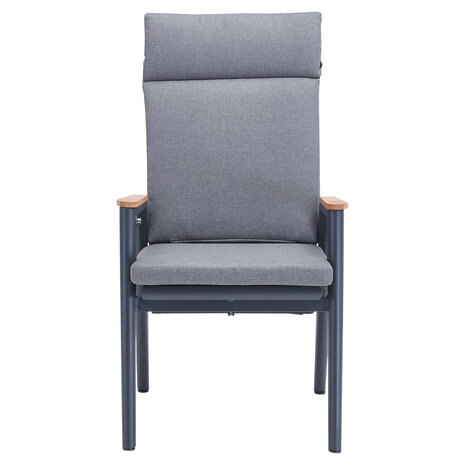 AVH-Collectie Estella dining tuinstoel verstelbaar rope aluminium antraciet AVH-Collectie Estella dining tuinstoel verstelbaar rope aluminium antraciet