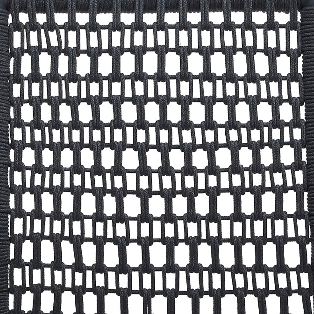 AVH-Collectie Estella dining tuinstoel verstelbaar rope aluminium antraciet AVH-Collectie Estella dining tuinstoel verstelbaar rope aluminium antraciet