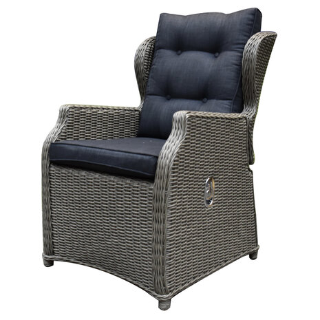 AVH-Collectie Ibiza dining stoel verstelbaar grijs wicker AVH-Collectie Ibiza dining stoel verstelbaar grijs wicker