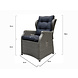 AVH-Collectie Ibiza dining stoel verstelbaar grijs wicker AVH-Collectie Ibiza dining stoel verstelbaar grijs wicker