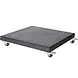 AVH-Collectie AVH parasolvoet 120 kg met 4 wielen donker zwart graniet AVH-Collectie AVH parasolvoet 120 kg met 4 wielen donker zwart graniet