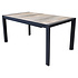 Anvaya dining tuintafel 154-214x90 xH74 cm uitschuifbaar aluminium antraciet Anvaya dining tuintafel 154-214x90 xH74 cm uitschuifbaar aluminium antraciet
