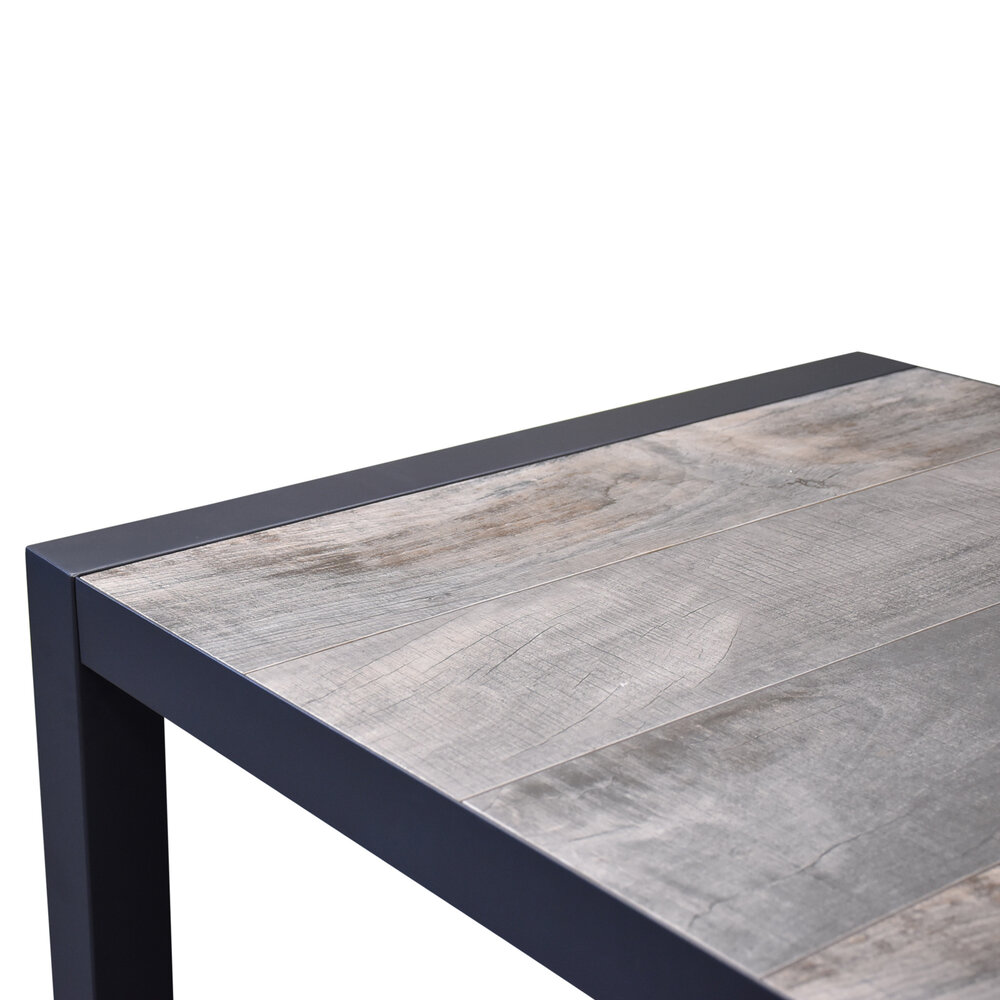 AVH-Collectie Anvaya dining tuintafel 154-214x90 xH74 cm uitschuifbaar aluminium antraciet AVH-Collectie Anvaya dining tuintafel 154-214x90 xH74 cm uitschuifbaar aluminium antraciet