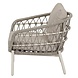 AVH-Collectie Arezzo low lounge dining tuinstoel natural sand AVH-Collectie Arezzo low lounge dining tuinstoel natural sand