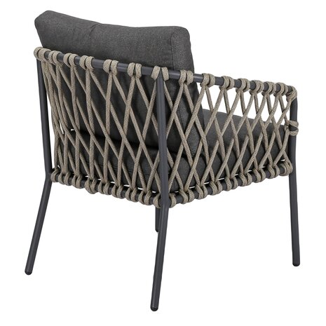 AVH-Collectie Amalfi San Francisco low dining tuinset 7 delig 240x100xH69 cm keramiek rope AVH-Collectie Amalfi San Francisco low dining tuinset 7 delig 240x100xH69 cm keramiek rope