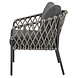AVH-Collectie Amalfi San Francisco low dining tuinset 7 delig 240x100xH76 cm keramiek rope AVH-Collectie Amalfi San Francisco low dining tuinset 7 delig 240x100xH76 cm keramiek rope