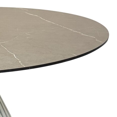 AVH-Collectie Amalfi Pasadena low dining tuinset 5 delig zand AVH-Collectie Amalfi Pasadena low dining tuinset 5 delig zand