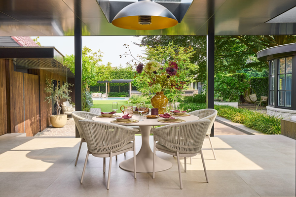 SUNS Suns Santorini dining tuinstoel rope camel sand SUNS Suns Santorini dining tuinstoel rope camel sand