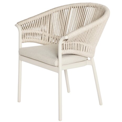 SUNS Suns Santorini dining tuinstoel rope camel sand SUNS Suns Santorini dining tuinstoel rope camel sand