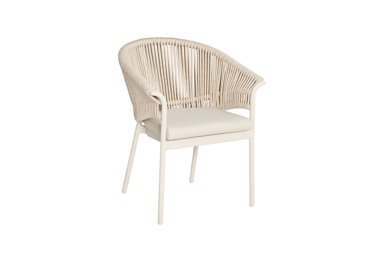 SUNS Suns Santorini dining tuinstoel rope camel sand SUNS Suns Santorini dining tuinstoel rope camel sand