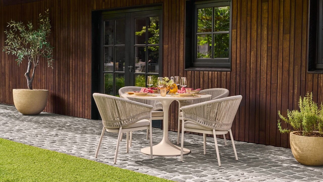 SUNS Suns Santorini dining tuinstoel rope camel sand SUNS Suns Santorini dining tuinstoel rope camel sand