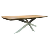 AVH-Collectie Lido dining tuintafel 240x110xH75 cm acacia blad natural sand AVH-Collectie Lido dining tuintafel 240x110xH75 cm acacia blad natural sand