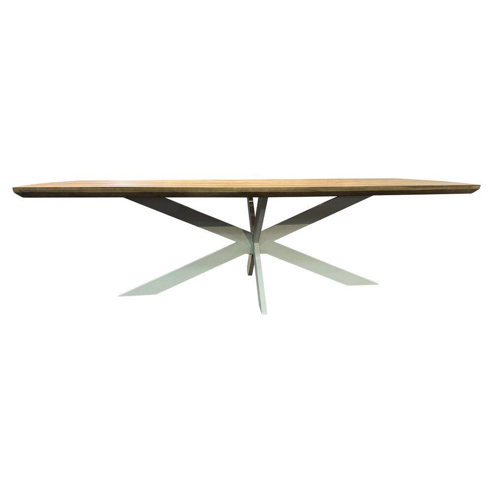 AVH-Collectie Lido low dining tuintafel 240x110xH69 cm acacia blad natural sand AVH-Collectie Lido low dining tuintafel 240x110xH69 cm acacia blad natural sand