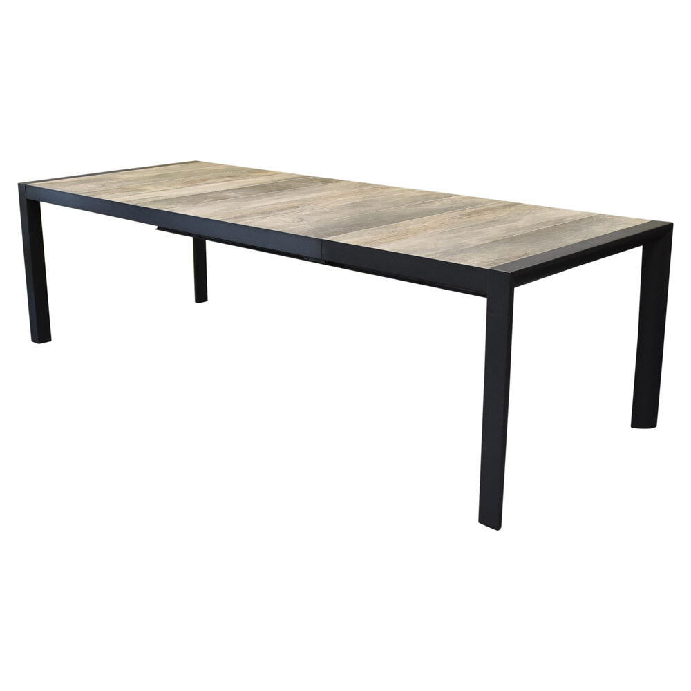 AVH-Collectie Anvaya dining tuintafel 194-254x100xH74 cm uitschuifbaar aluminium antraciet AVH-Collectie Anvaya dining tuintafel 194-254x100xH74 cm uitschuifbaar aluminium antraciet