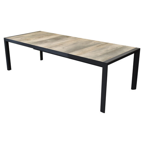 AVH-Collectie Anvaya dining tuintafel 194-254x100xH74 cm uitschuifbaar aluminium antraciet AVH-Collectie Anvaya dining tuintafel 194-254x100xH74 cm uitschuifbaar aluminium antraciet