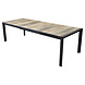 AVH-Collectie Anvaya dining tuintafel 194-254x100xH74 cm uitschuifbaar aluminium antraciet AVH-Collectie Anvaya dining tuintafel 194-254x100xH74 cm uitschuifbaar aluminium antraciet