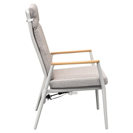 AVH-Collectie Rosetta dining tuinstoel verstelbaar aluminium latte zand AVH-Collectie Rosetta dining tuinstoel verstelbaar aluminium latte zand