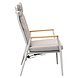 AVH-Collectie Rosetta dining tuinstoel verstelbaar aluminium latte zand AVH-Collectie Rosetta dining tuinstoel verstelbaar aluminium latte zand