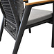 AVH-Collectie Estella dining tuinstoel verstelbaar rope aluminium antraciet AVH-Collectie Estella dining tuinstoel verstelbaar rope aluminium antraciet