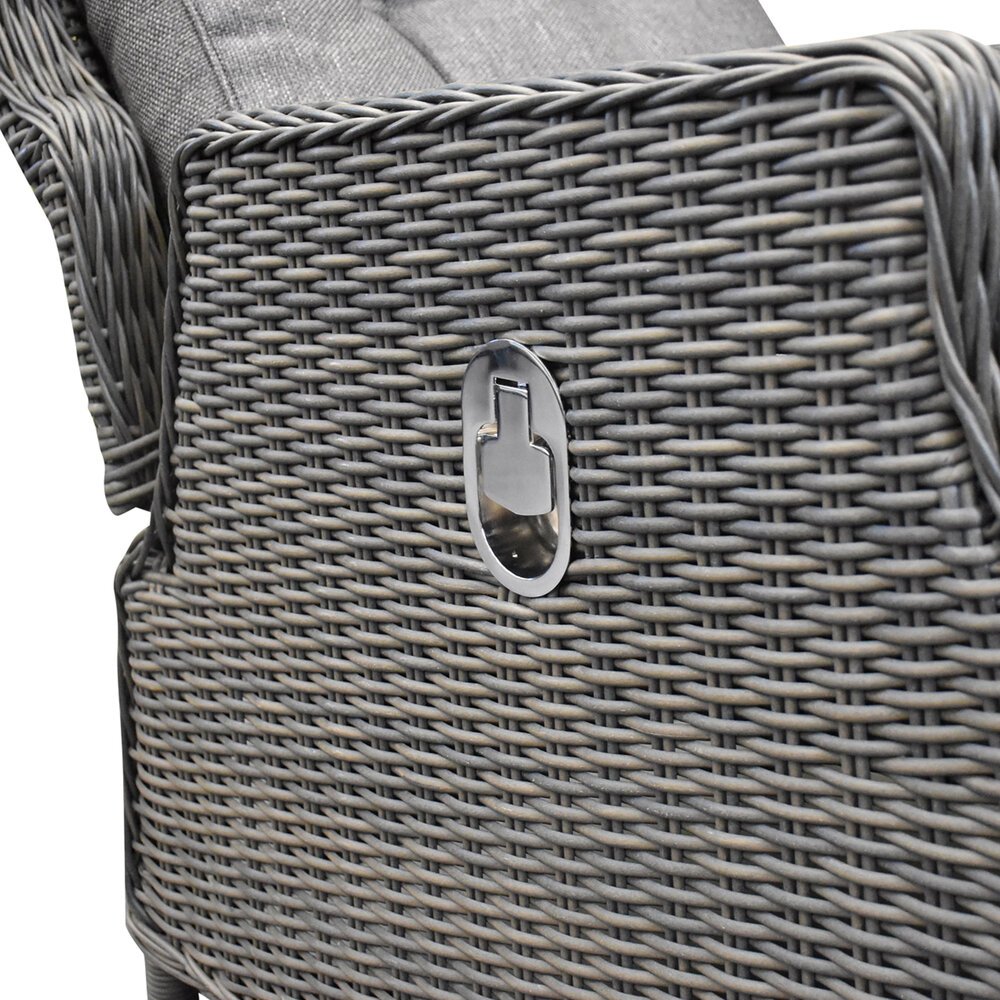 Ibiza premium dining stoel verstelbaar antraciet Ibiza premium dining stoel verstelbaar antraciet