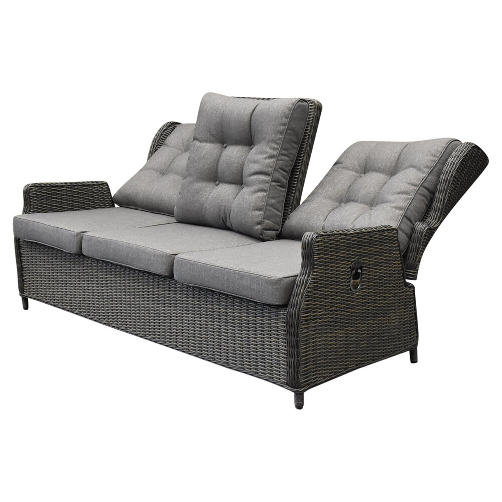 AVH-Collectie Ibiza premium stoel bank dining loungeset verstelbaar 6 delig antraciet AVH-Collectie Ibiza premium stoel bank dining loungeset verstelbaar 6 delig antraciet