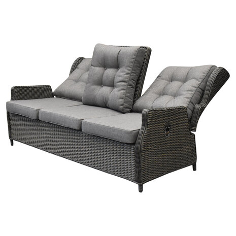 AVH-Collectie Ibiza premium stoel bank dining loungeset verstelbaar 6 delig antraciet AVH-Collectie Ibiza premium stoel bank dining loungeset verstelbaar 6 delig antraciet