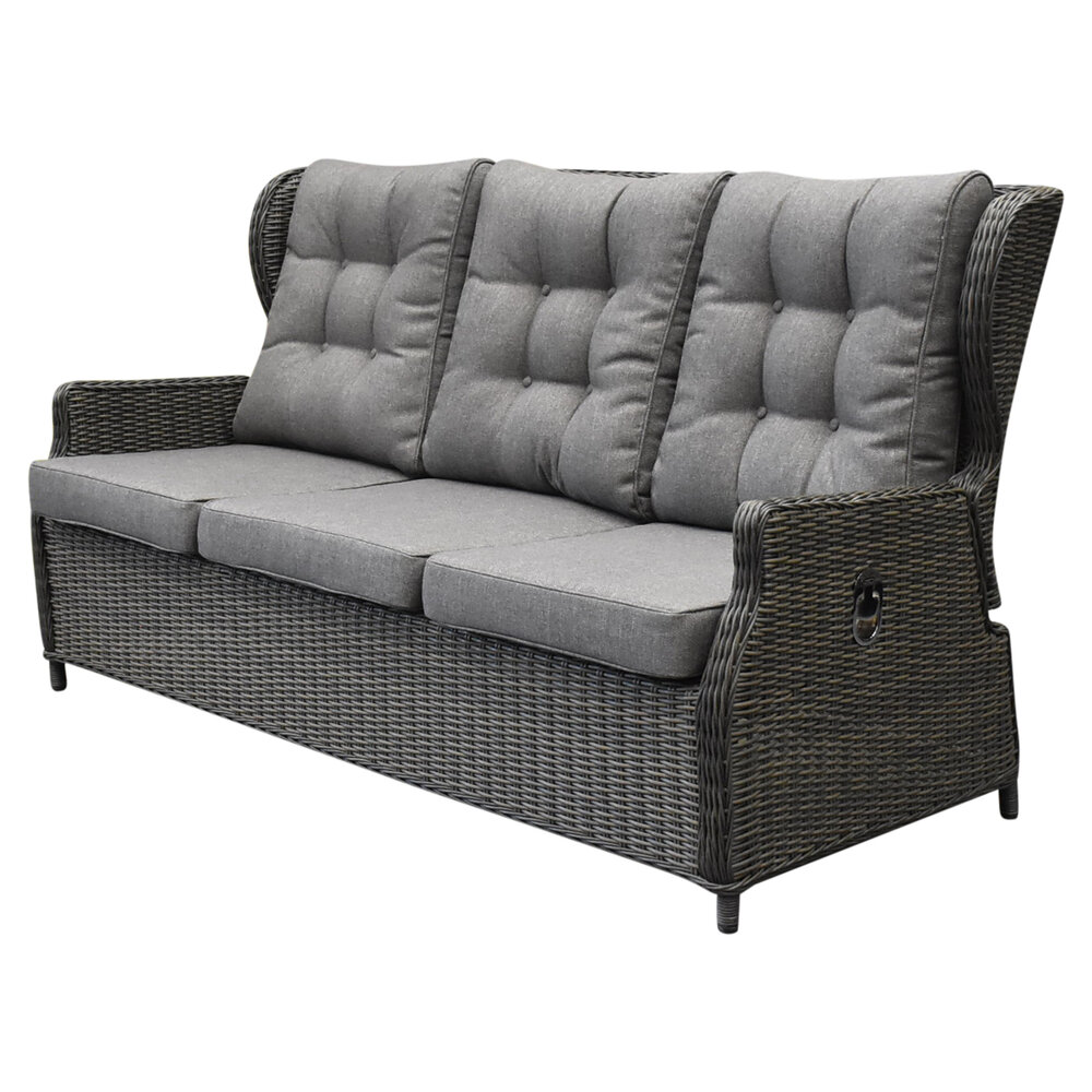 AVH-Collectie Ibiza premium stoel bank dining loungeset verstelbaar 6 delig antraciet AVH-Collectie Ibiza premium stoel bank dining loungeset verstelbaar 6 delig antraciet