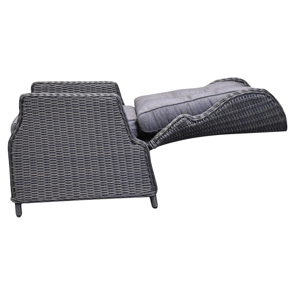 AVH-Collectie Ibiza premium stoel bank dining loungeset verstelbaar 6 delig antraciet AVH-Collectie Ibiza premium stoel bank dining loungeset verstelbaar 6 delig antraciet