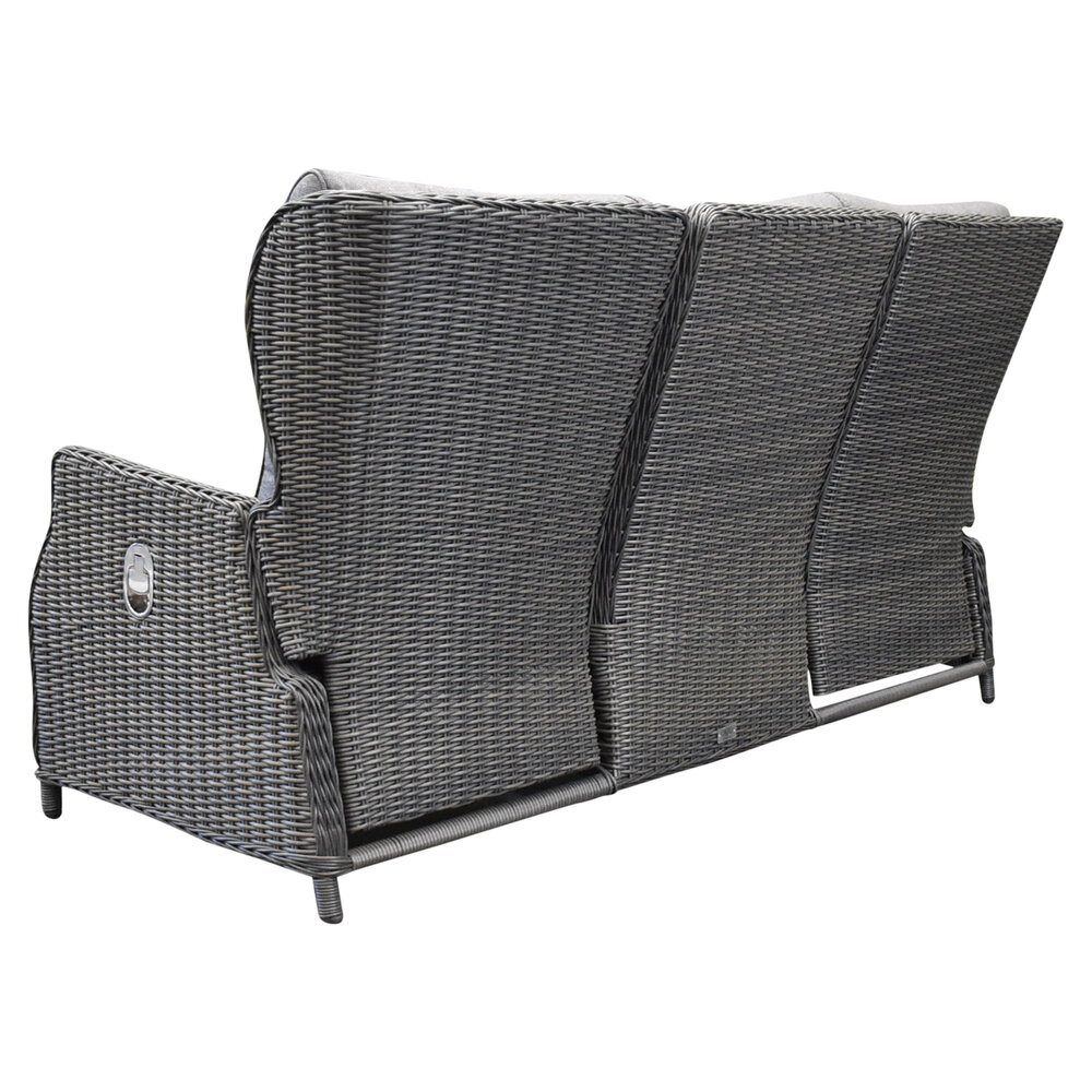 AVH-Collectie Ibiza premium stoel bank dining loungeset verstelbaar 6 delig antraciet AVH-Collectie Ibiza premium stoel bank dining loungeset verstelbaar 6 delig antraciet