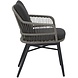 AVH-Collectie Catania dining tuinstoel rope zand antraciet aluminium AVH-Collectie Catania dining tuinstoel rope zand antraciet aluminium