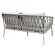 AVH-Collectie Monte Rosa stoel bank loungeset 4 delig bruin zand AVH-Collectie Monte Rosa stoel bank loungeset 4 delig bruin zand